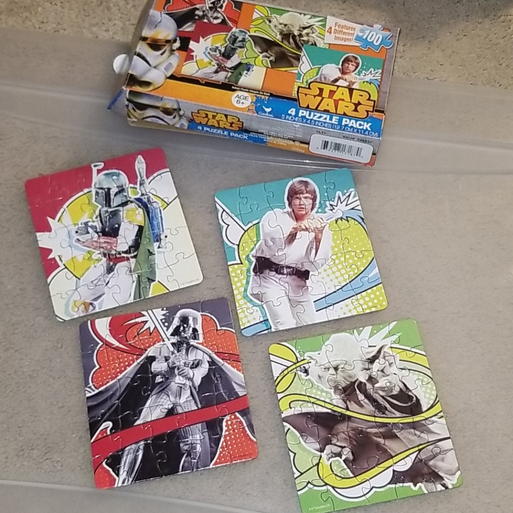 Star Wars Puzzles, Stickers,Colors; Make An Offer! - Picture 4 of 14
